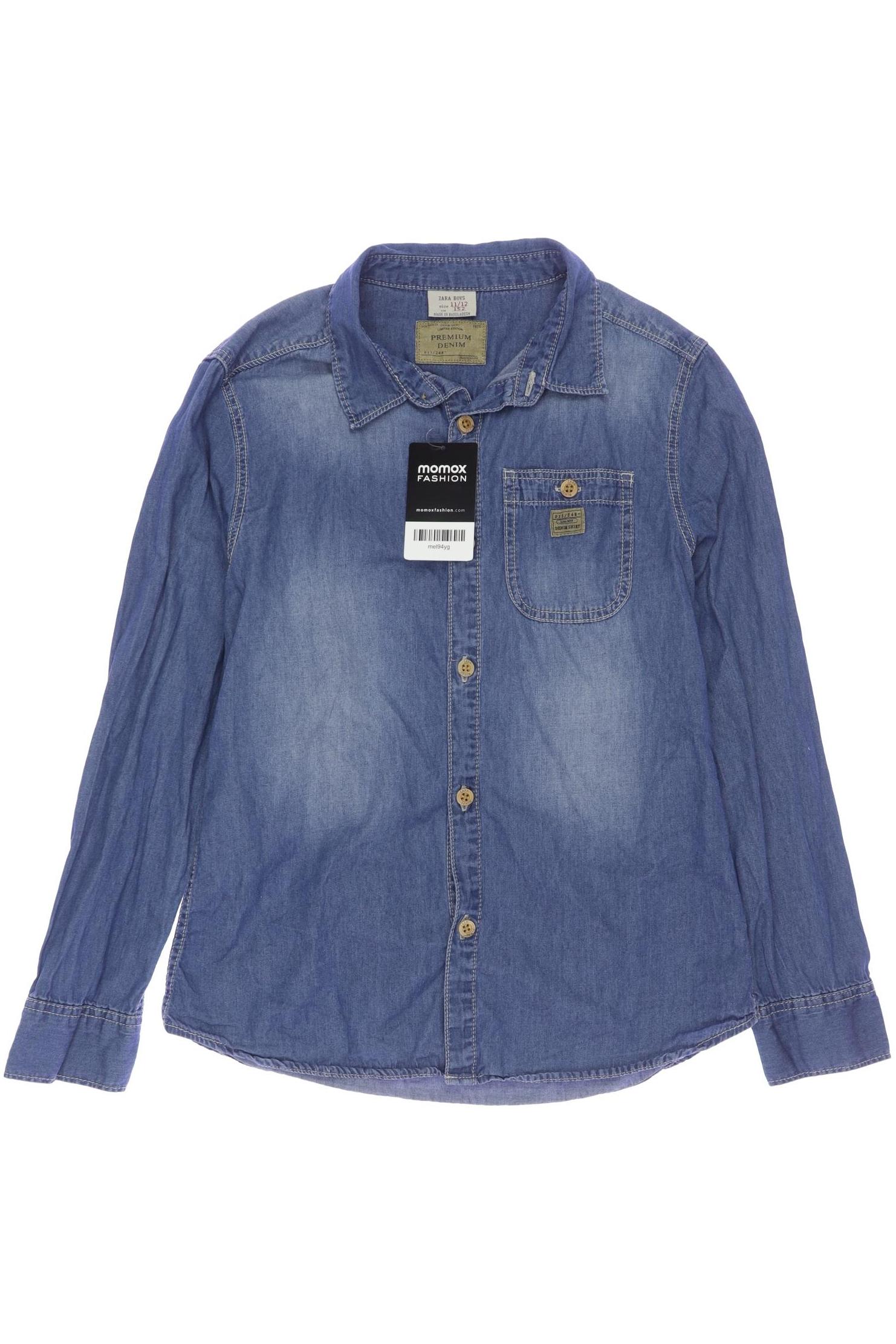 

Zara Jungen Hemd, blau, Gr. 152