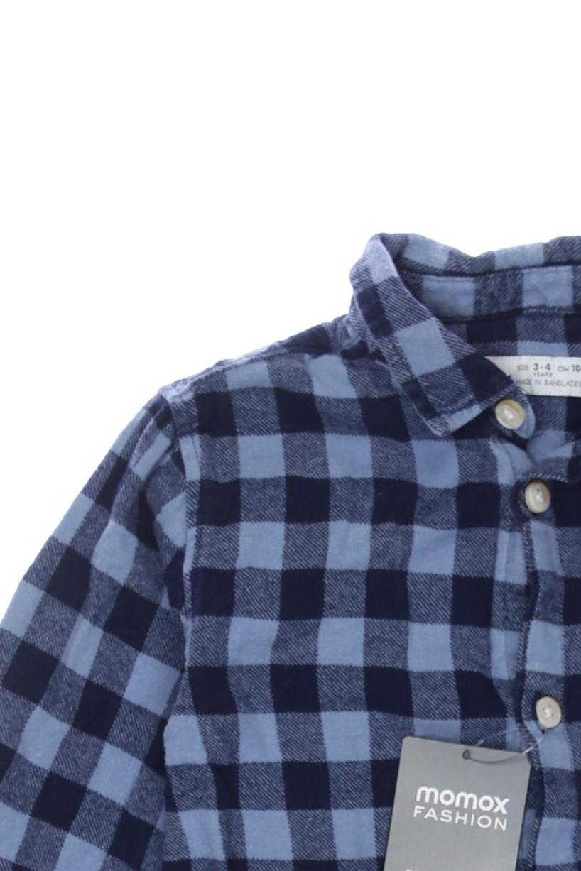 Thumbnail - Zara Jungen Hemd, marineblau, Gr. 104