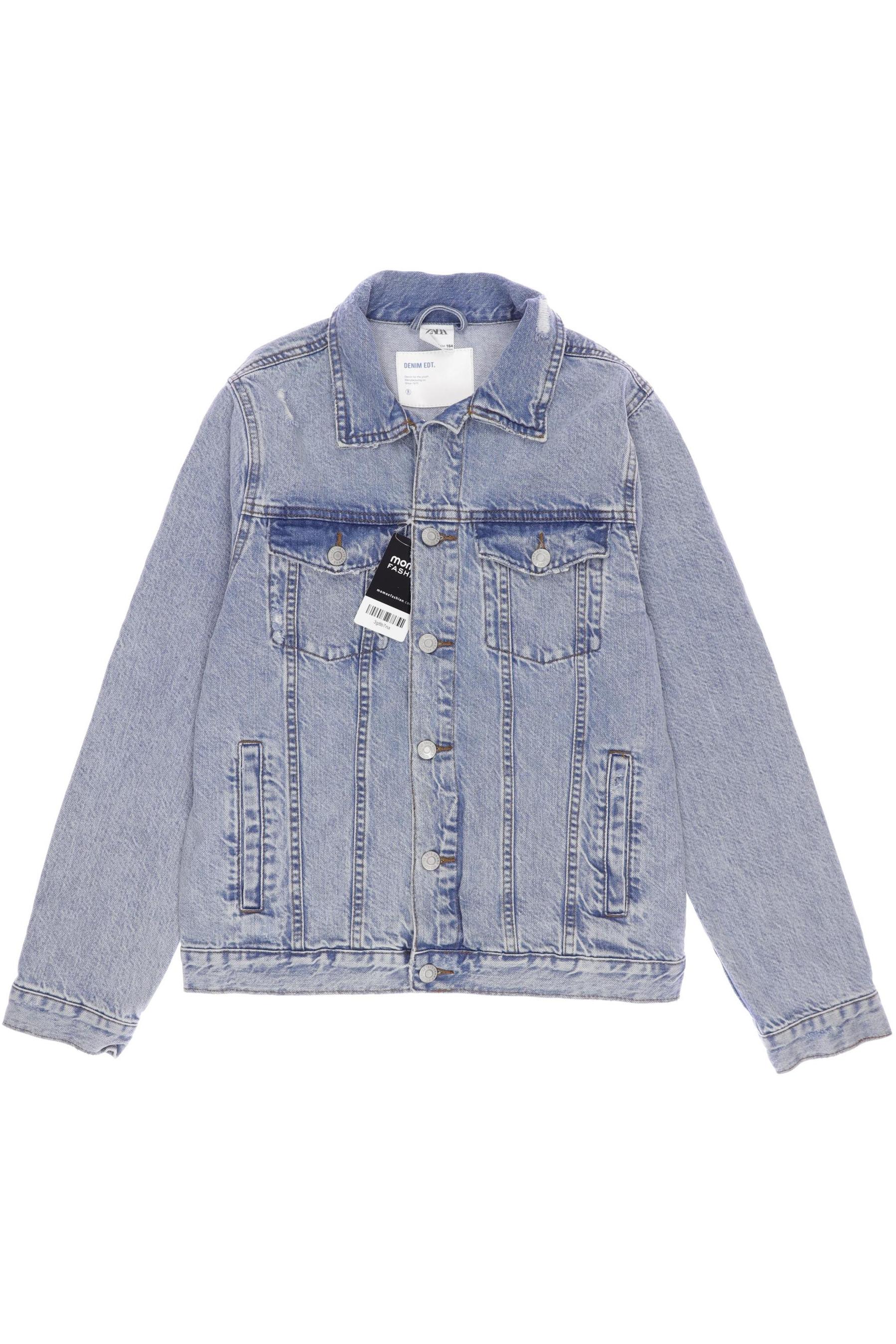 

ZARA Jungen Jacke, hellblau