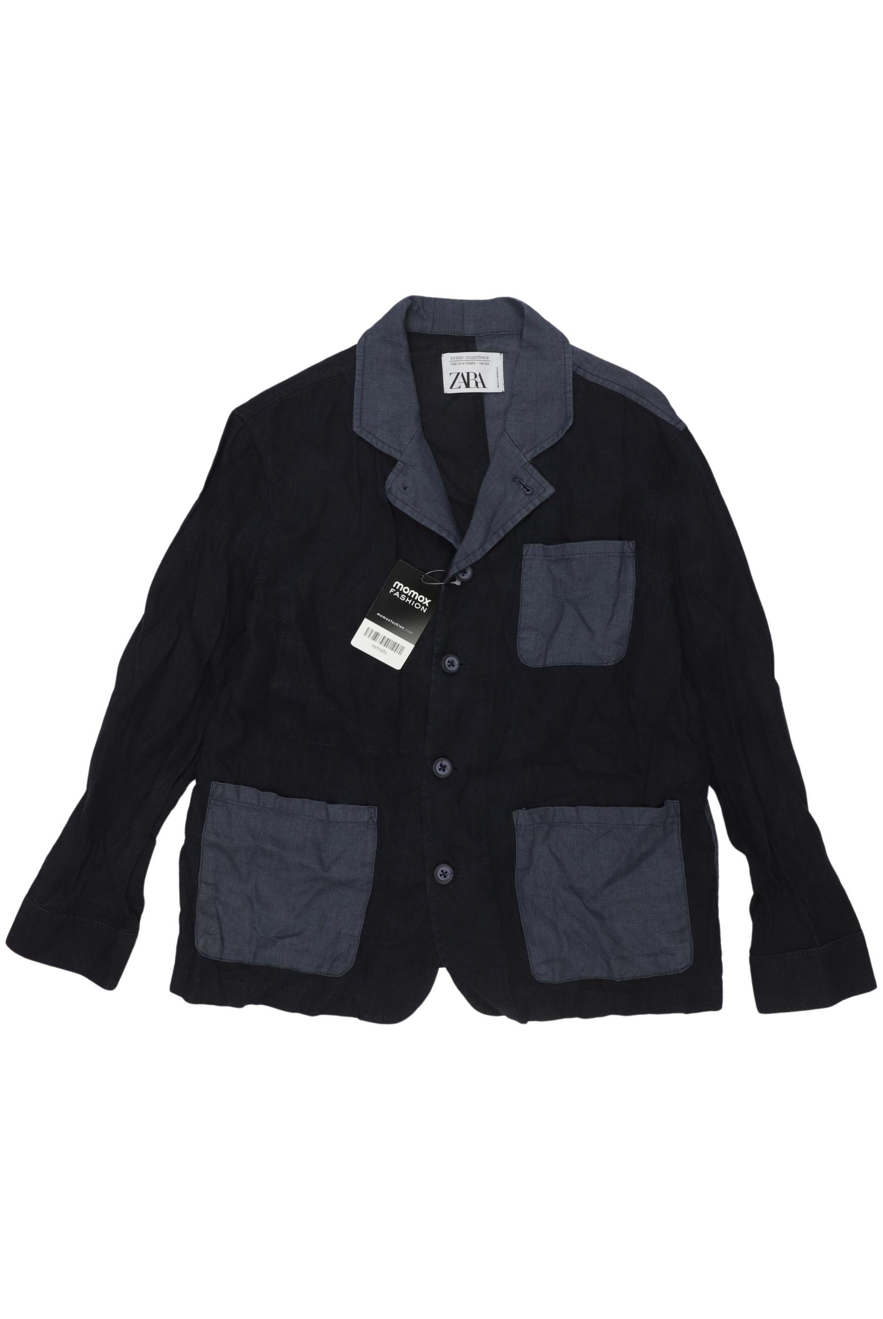

Zara Jungen Jacke, marineblau, Gr. 164