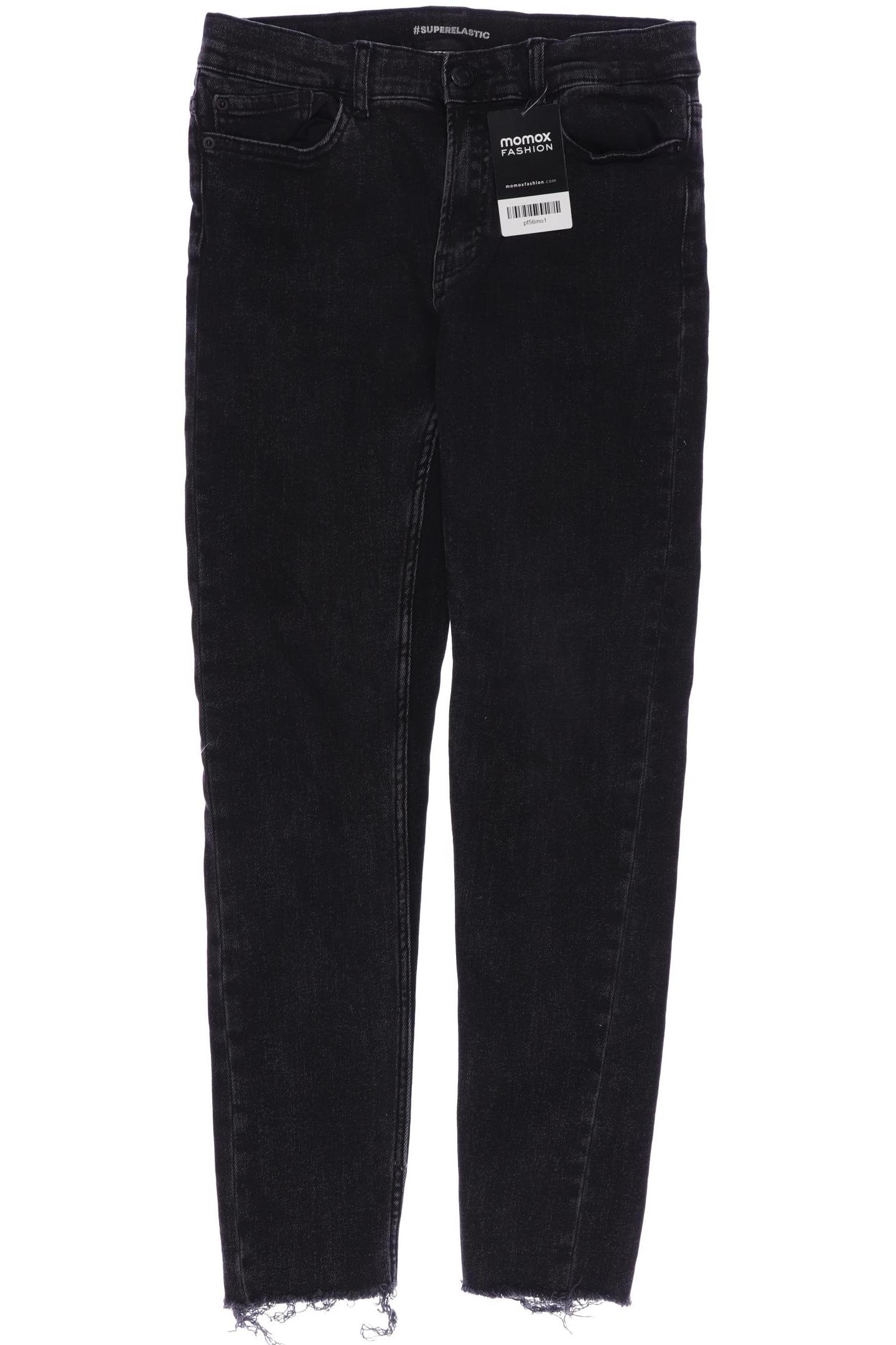 

ZARA Jungen Jeans, schwarz