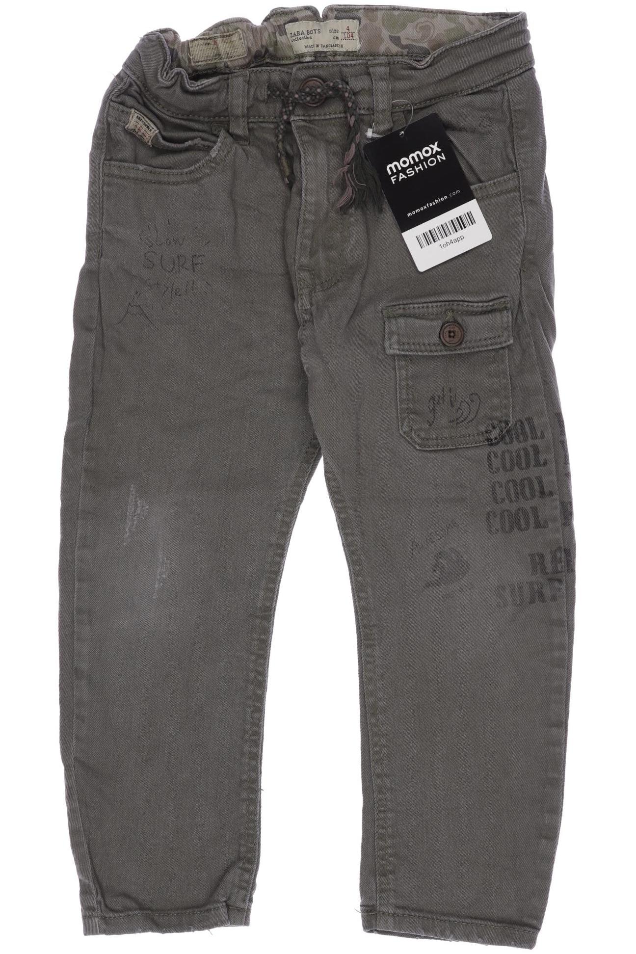 

ZARA Jungen Jeans, grün