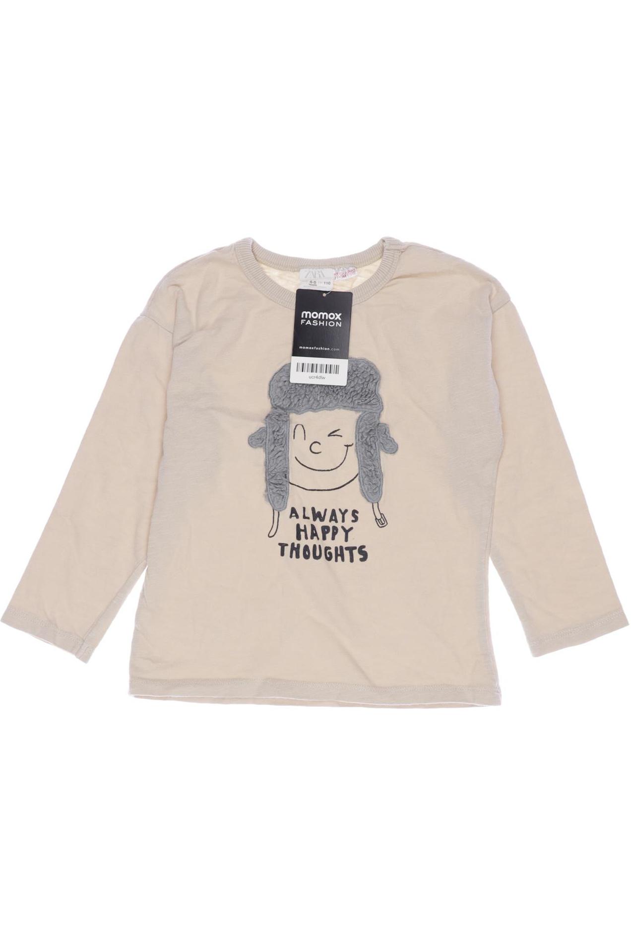 

Zara Herren Langarmshirt, beige, Gr. 110