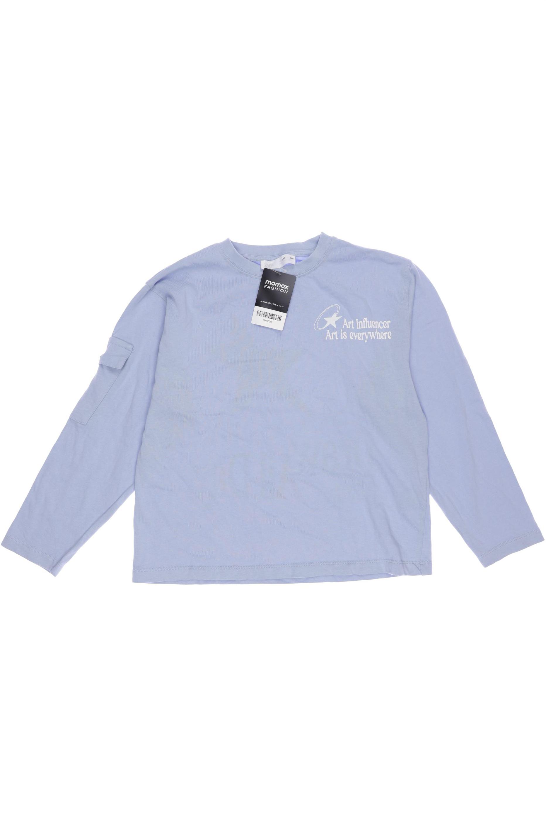 

Zara Herren Langarmshirt, hellblau, Gr. 140