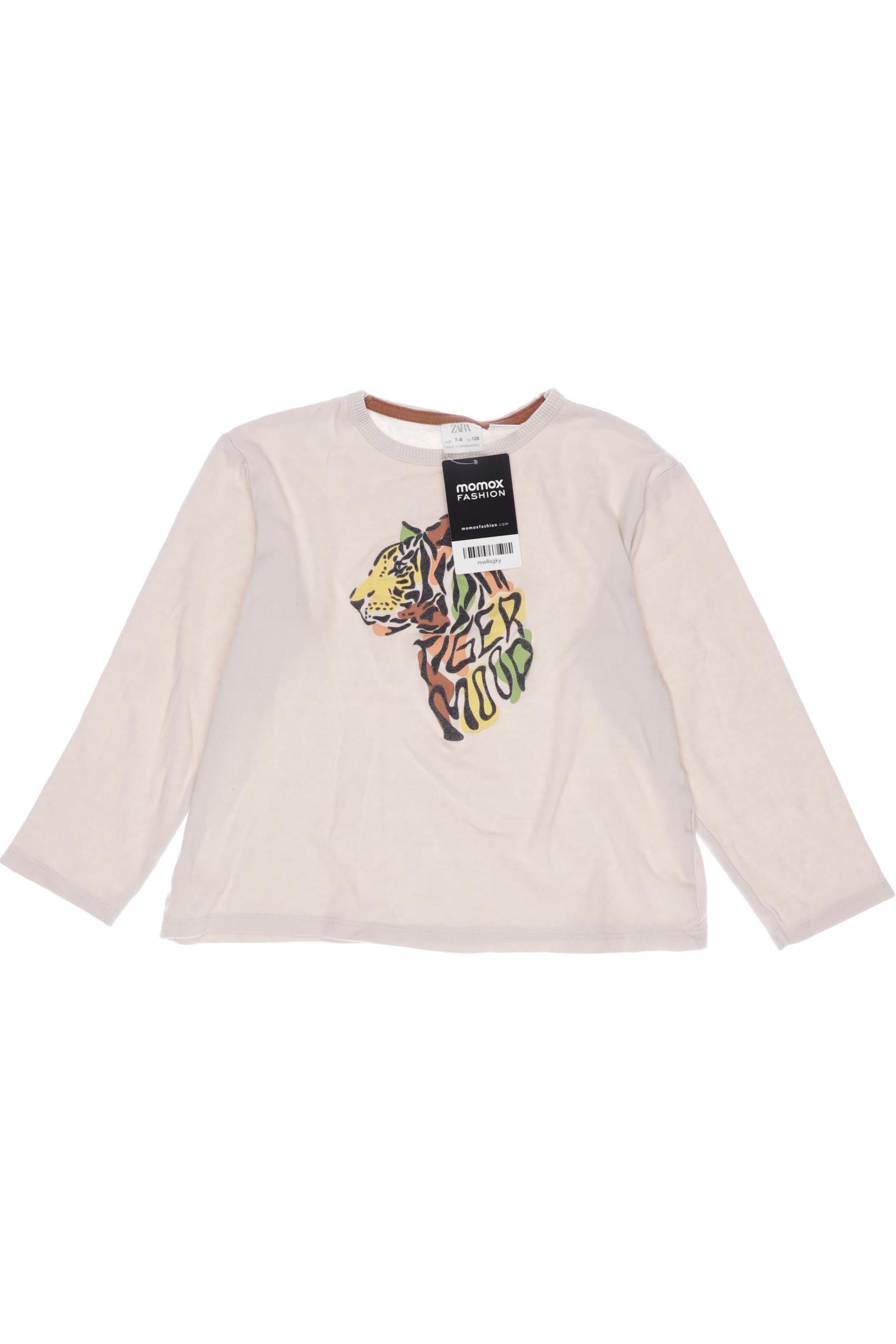 

Zara Herren Langarmshirt, beige, Gr. 128