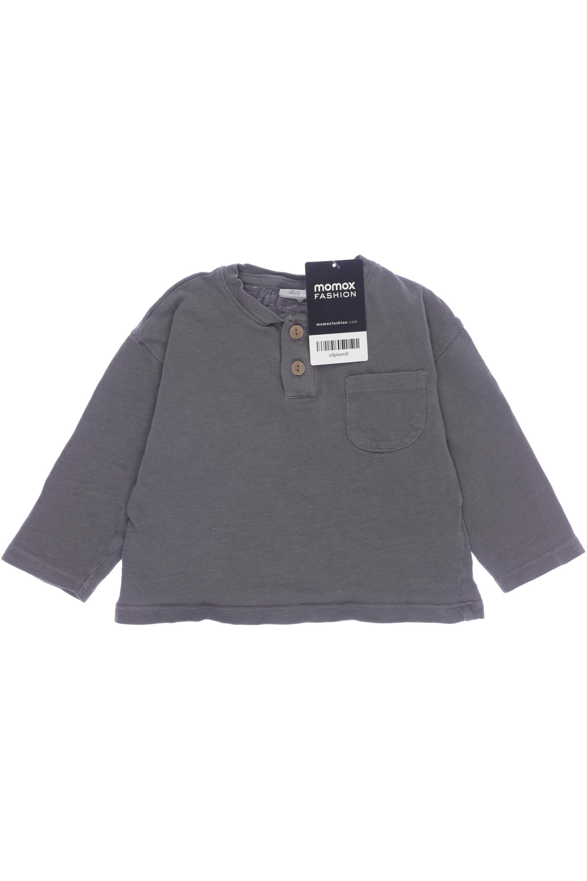 

ZARA Jungen Langarmshirt, grau