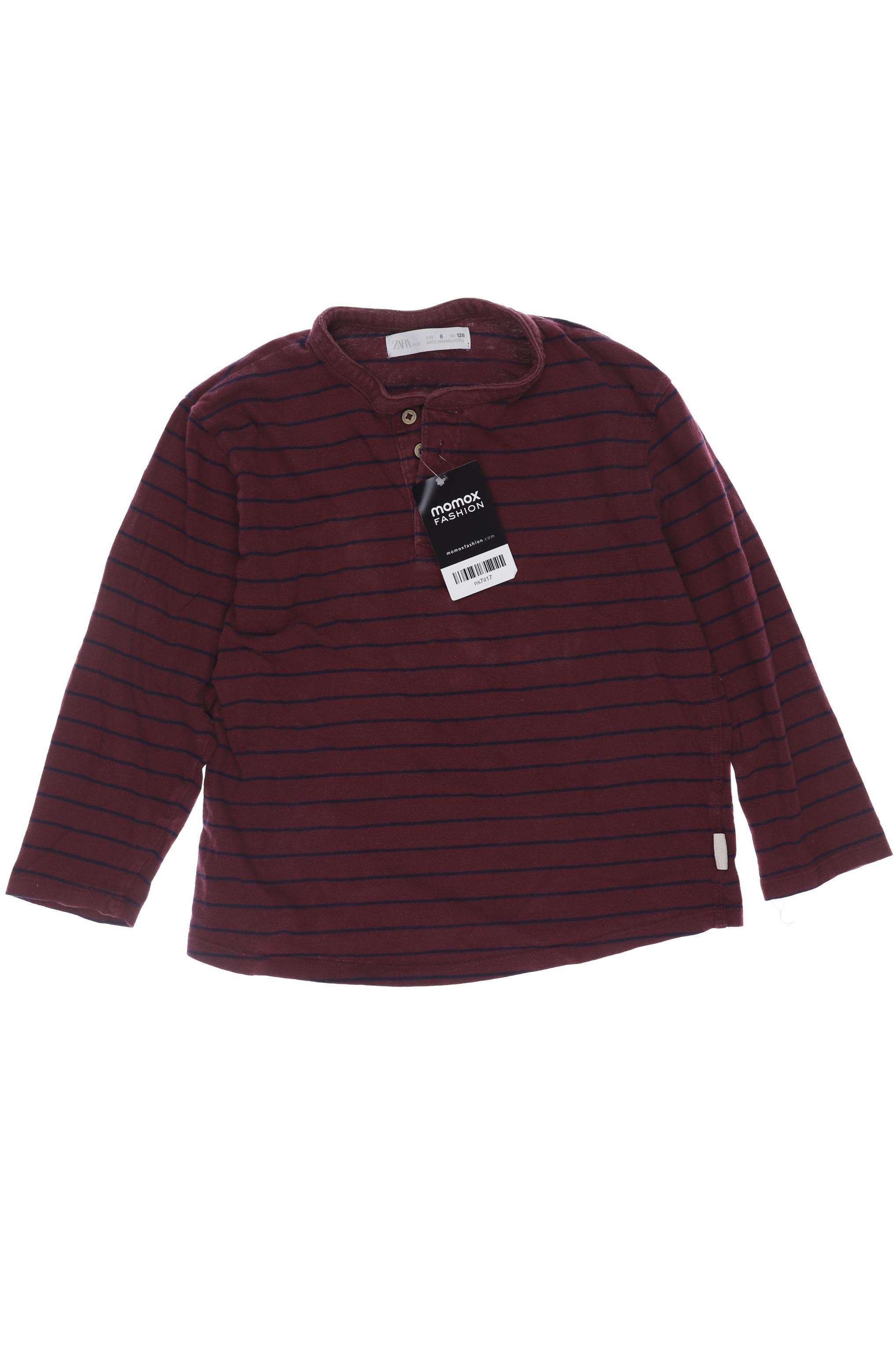 

ZARA Jungen Langarmshirt, bordeaux