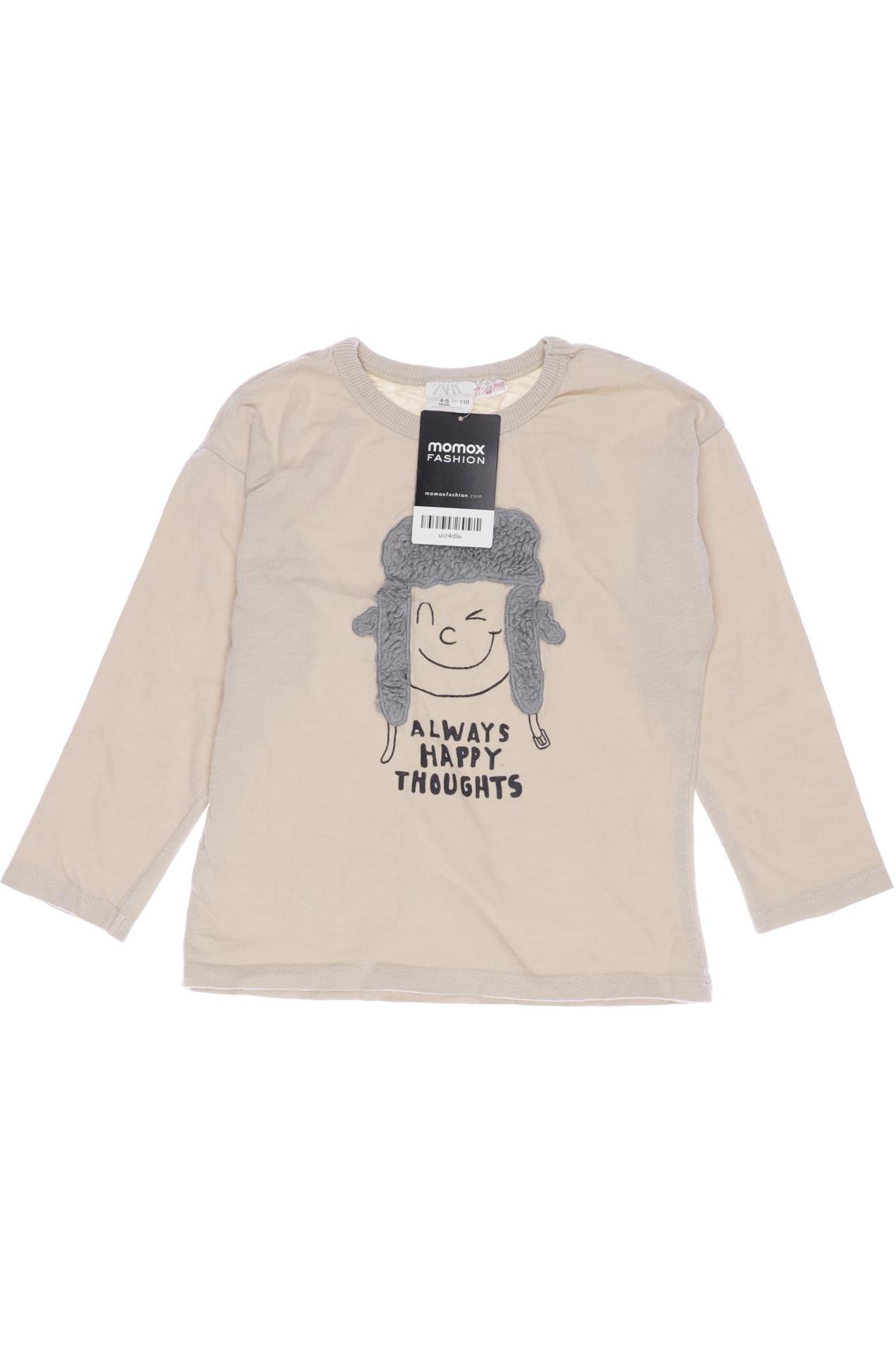 

ZARA Jungen Langarmshirt, beige