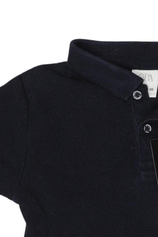 Thumbnail - Zara Jungen Poloshirt, marineblau, Gr. 86