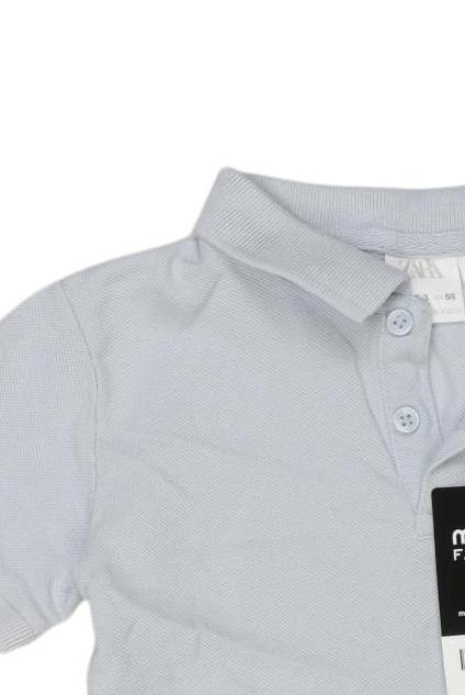 Thumbnail - Zara Jungen Poloshirt, hellblau, Gr. 98