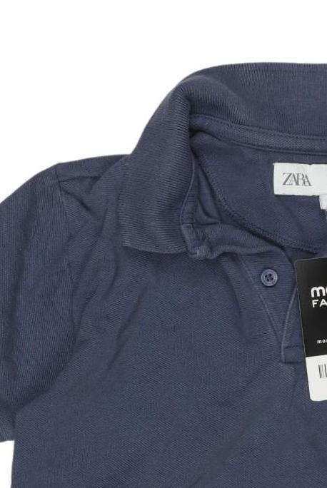 Thumbnail - Zara Jungen Poloshirt, marineblau, Gr. 116