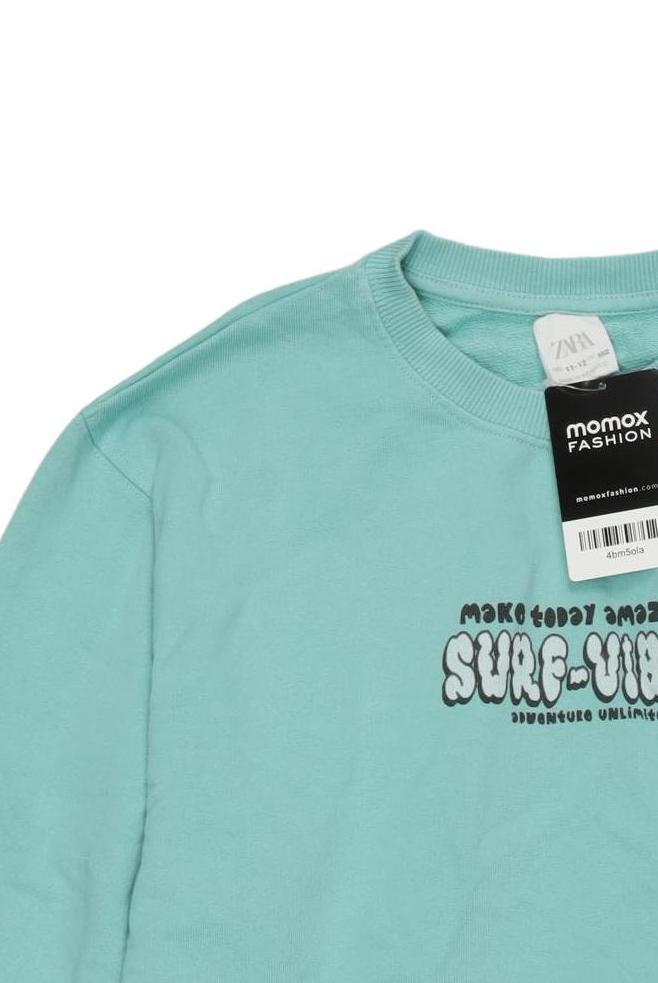 Thumbnail - Zara Jungen Pullover, türkis, Gr. 152