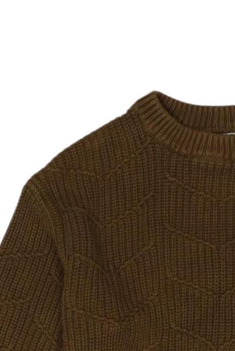 Thumbnail - Zara Jungen Pullover, braun, Gr. 98