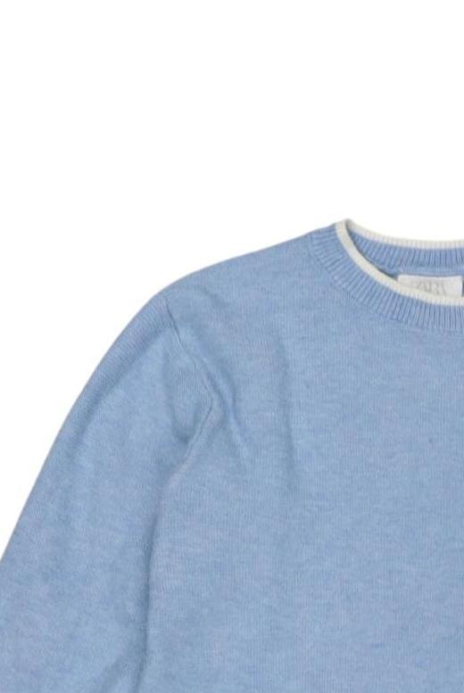 Thumbnail - Zara Jungen Pullover, hellblau, Gr. 98