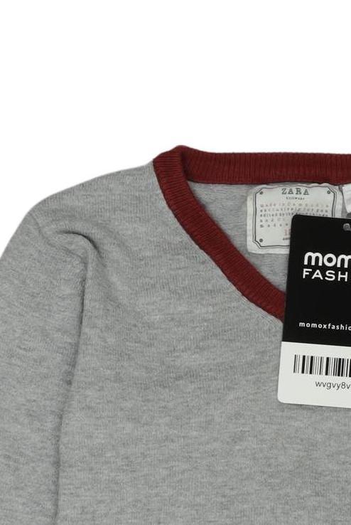 Thumbnail - Zara Jungen Pullover, grau, Gr. 86