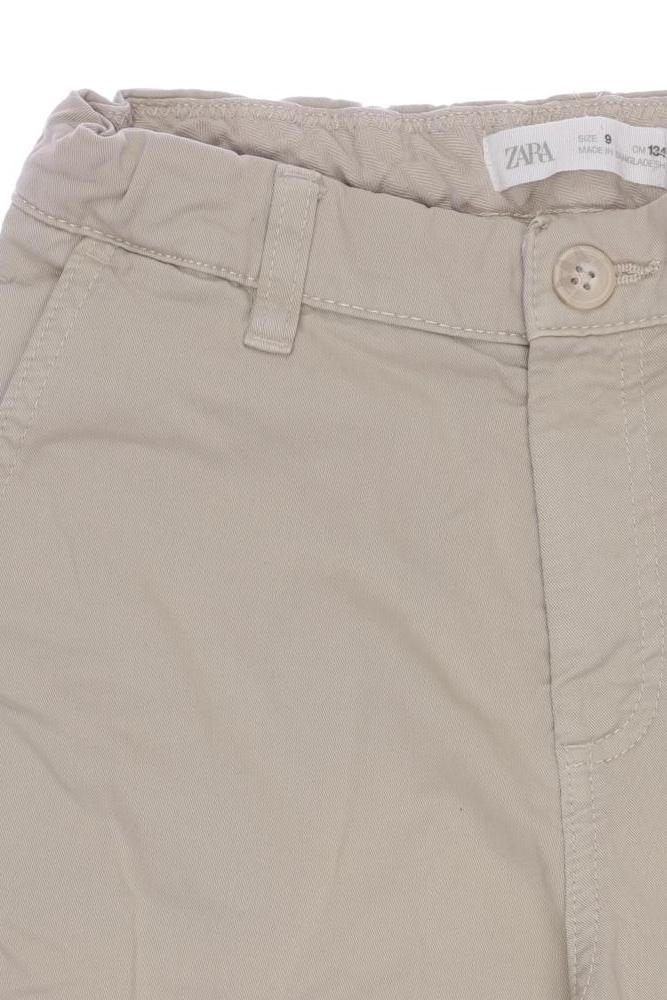 Thumbnail - Zara Jungen Shorts, cremeweiß, Gr. 134/140
