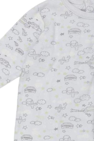 Thumbnail - Zara Jungen Strampler, weiß, Gr. 56