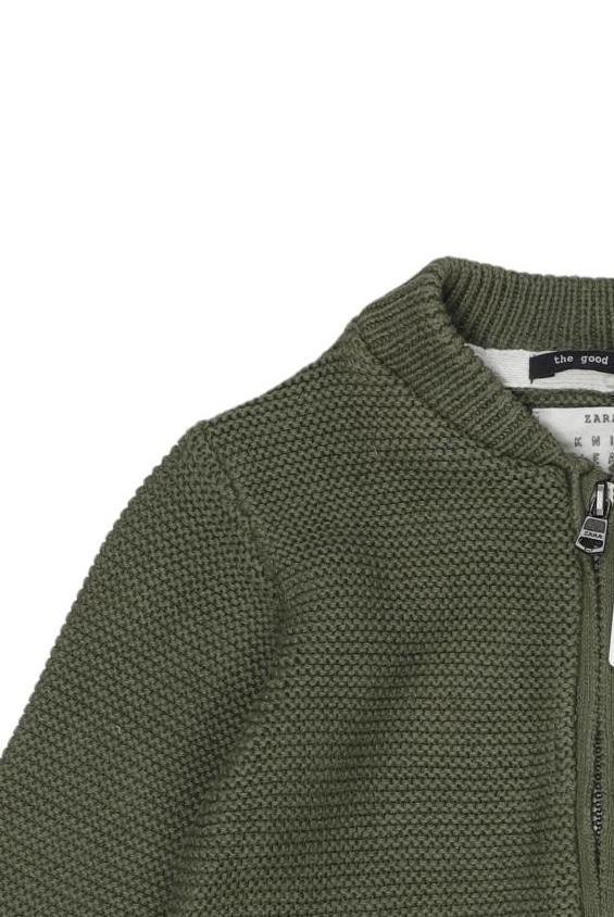 Thumbnail - Zara Jungen Strickjacke, grün, Gr. 80