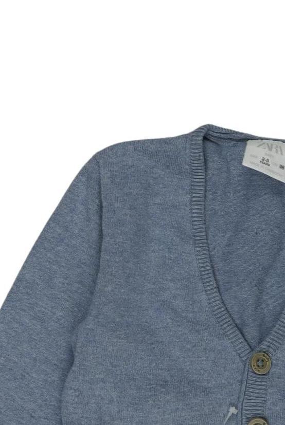 Thumbnail - Zara Jungen Strickjacke, blau, Gr. 98