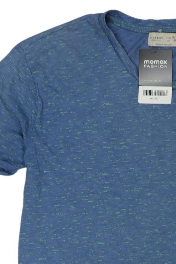 Thumbnail - Zara Jungen T-Shirt, hellblau, Gr. 164