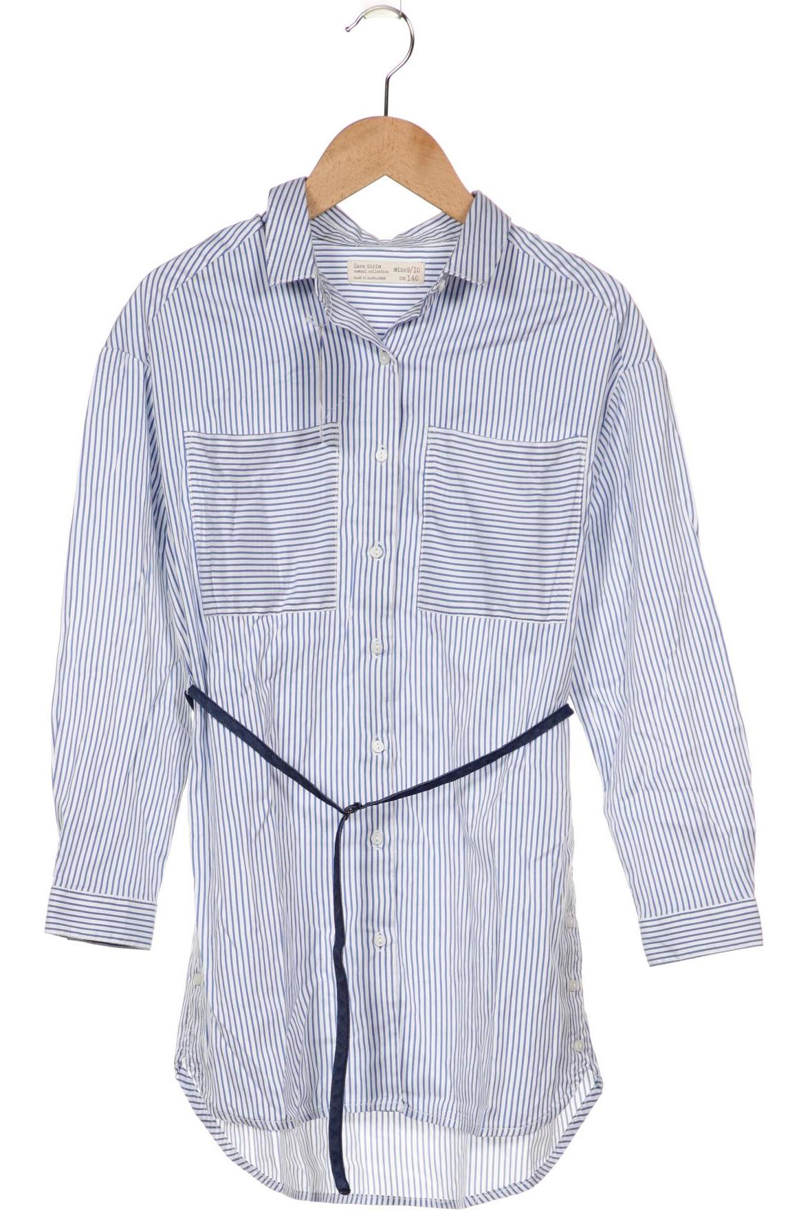 

Zara Damen Bluse, blau, Gr. 140