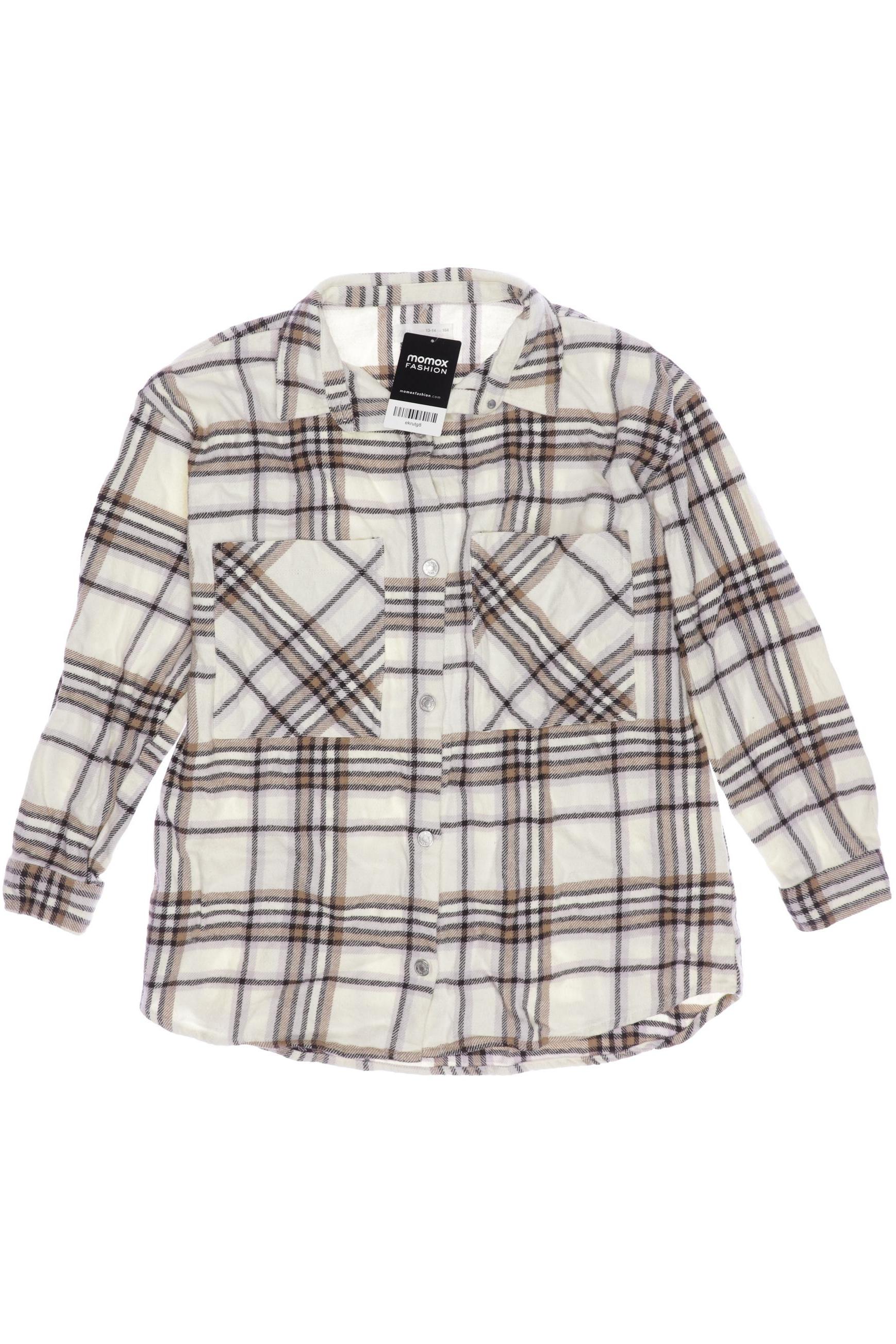 

ZARA Mädchen Bluse, cremeweiß