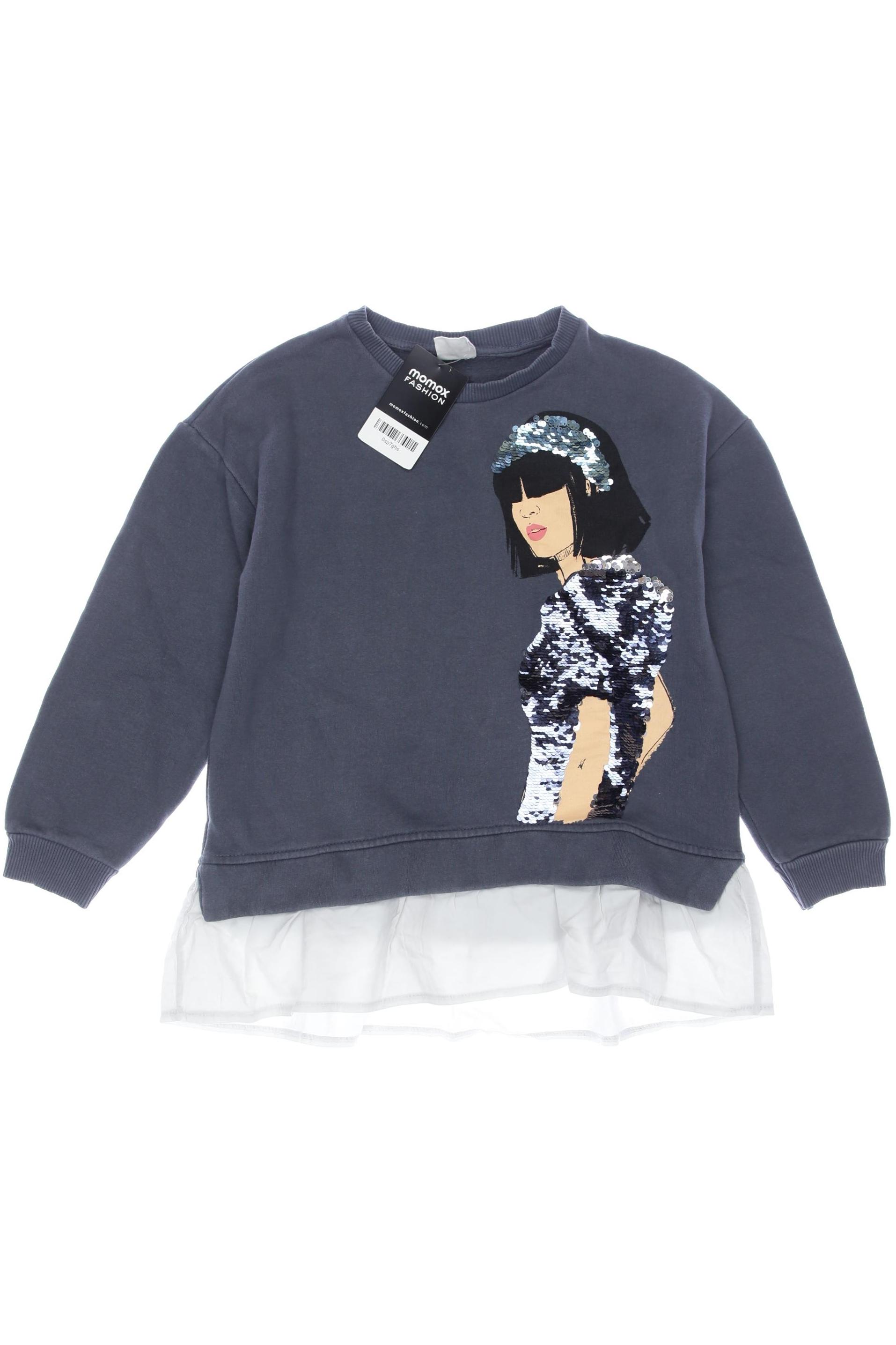 

Zara Damen Hoodies & Sweater, grau, Gr. 140