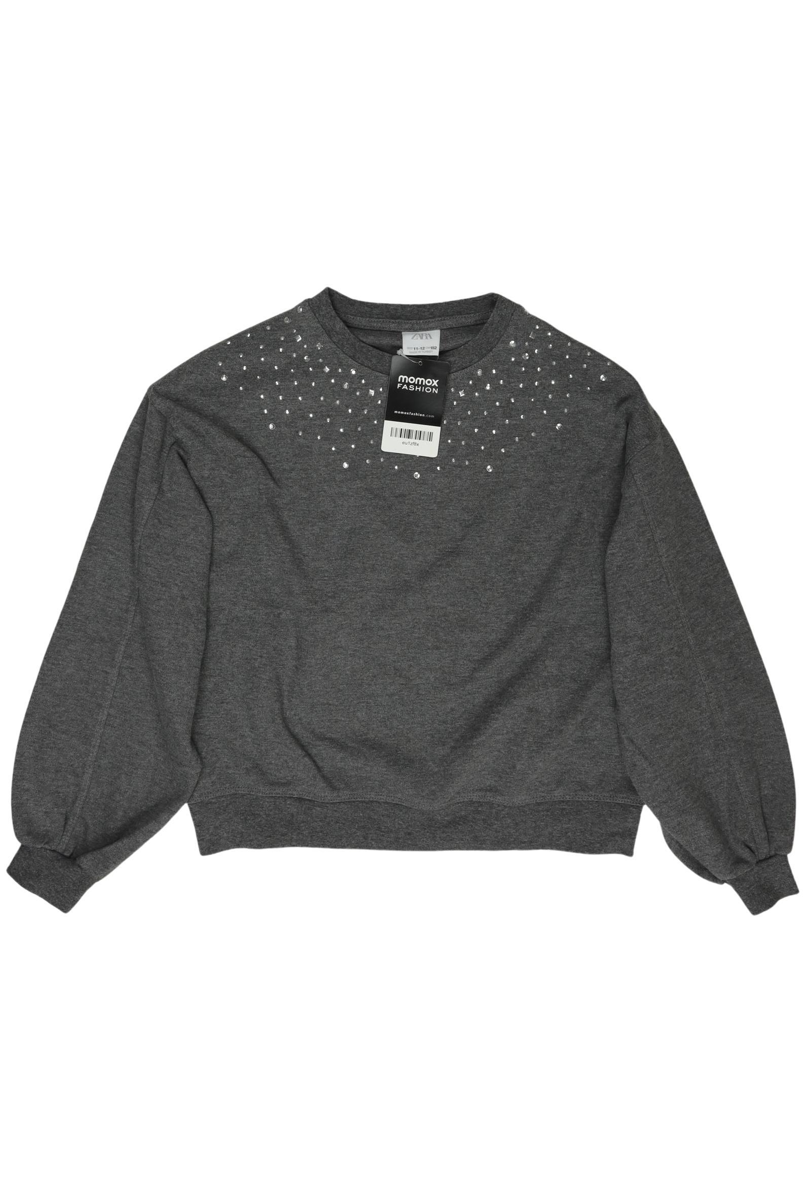 

Zara Damen Hoodies & Sweater, grau, Gr. 152