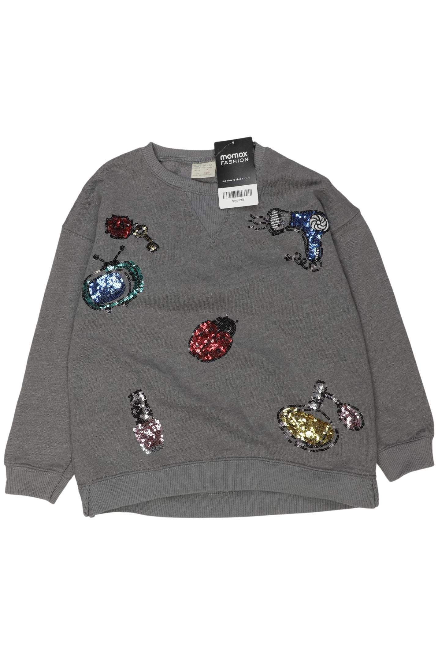 

Zara Mädchen Hoodies & Sweater, grau, Gr. 122
