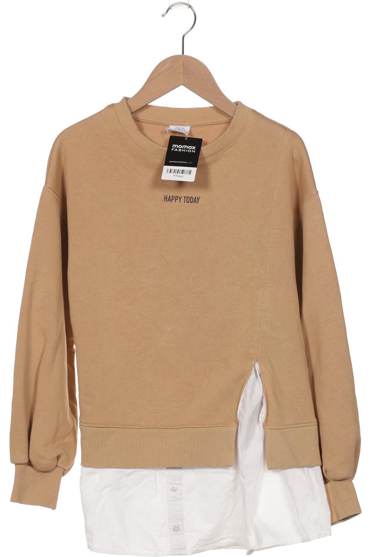

Zara Damen Hoodies & Sweater, beige, Gr. 152