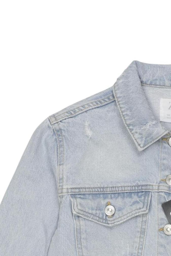 Thumbnail - Zara Mädchen Jacke, hellblau, Gr. 134
