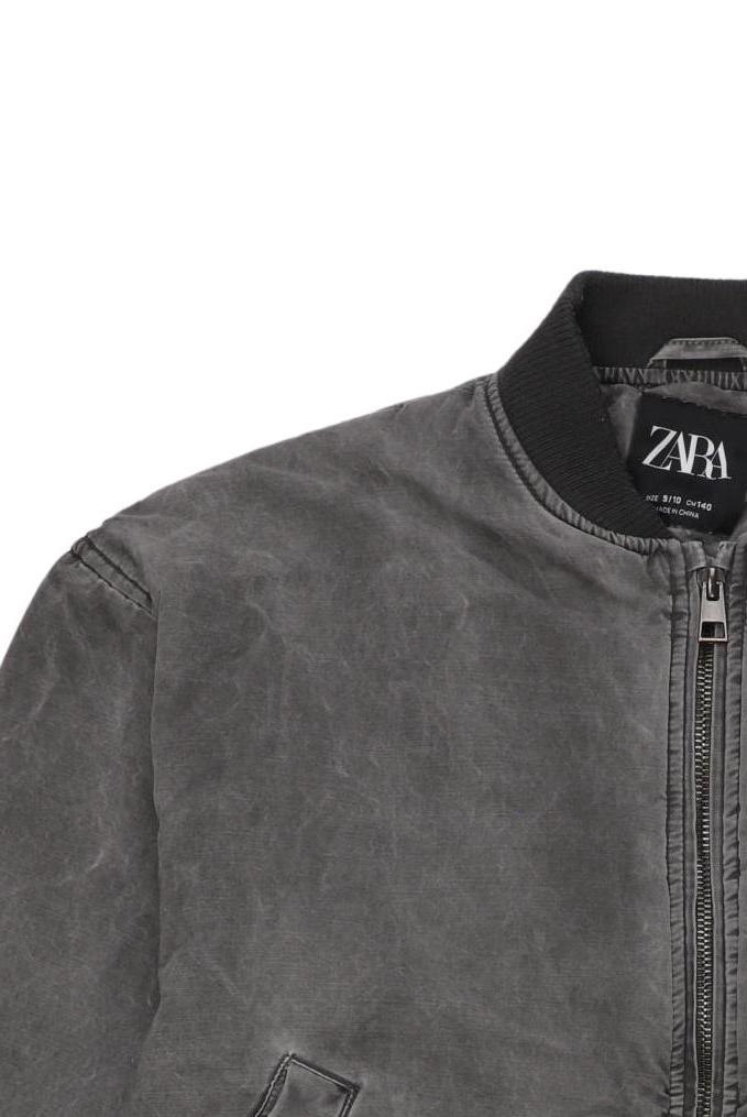 Thumbnail - Zara Mädchen Jacke, grau, Gr. 140