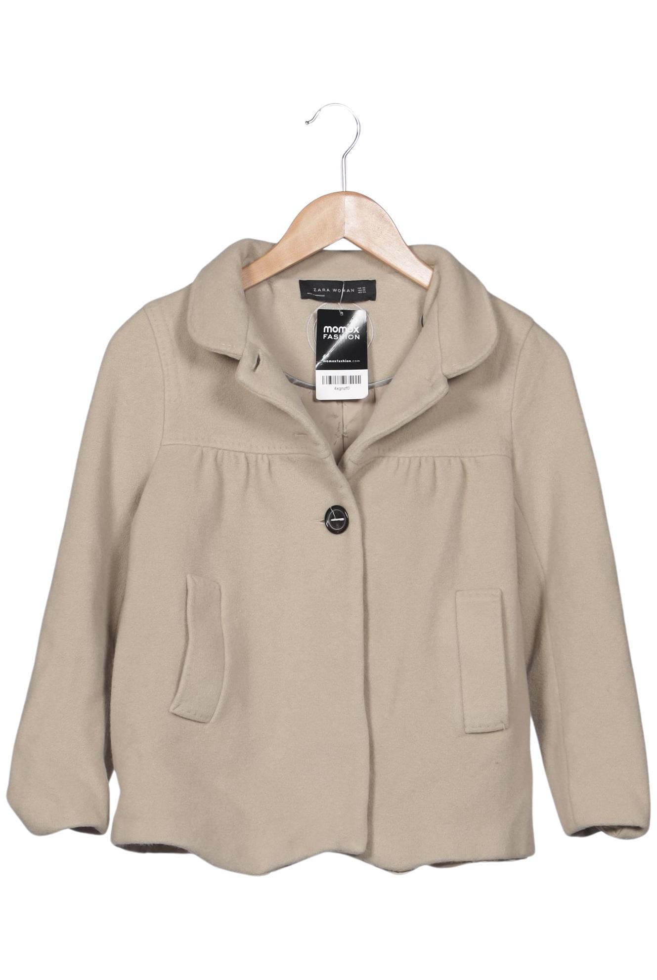 

Zara Damen Jacke, beige, Gr. 122