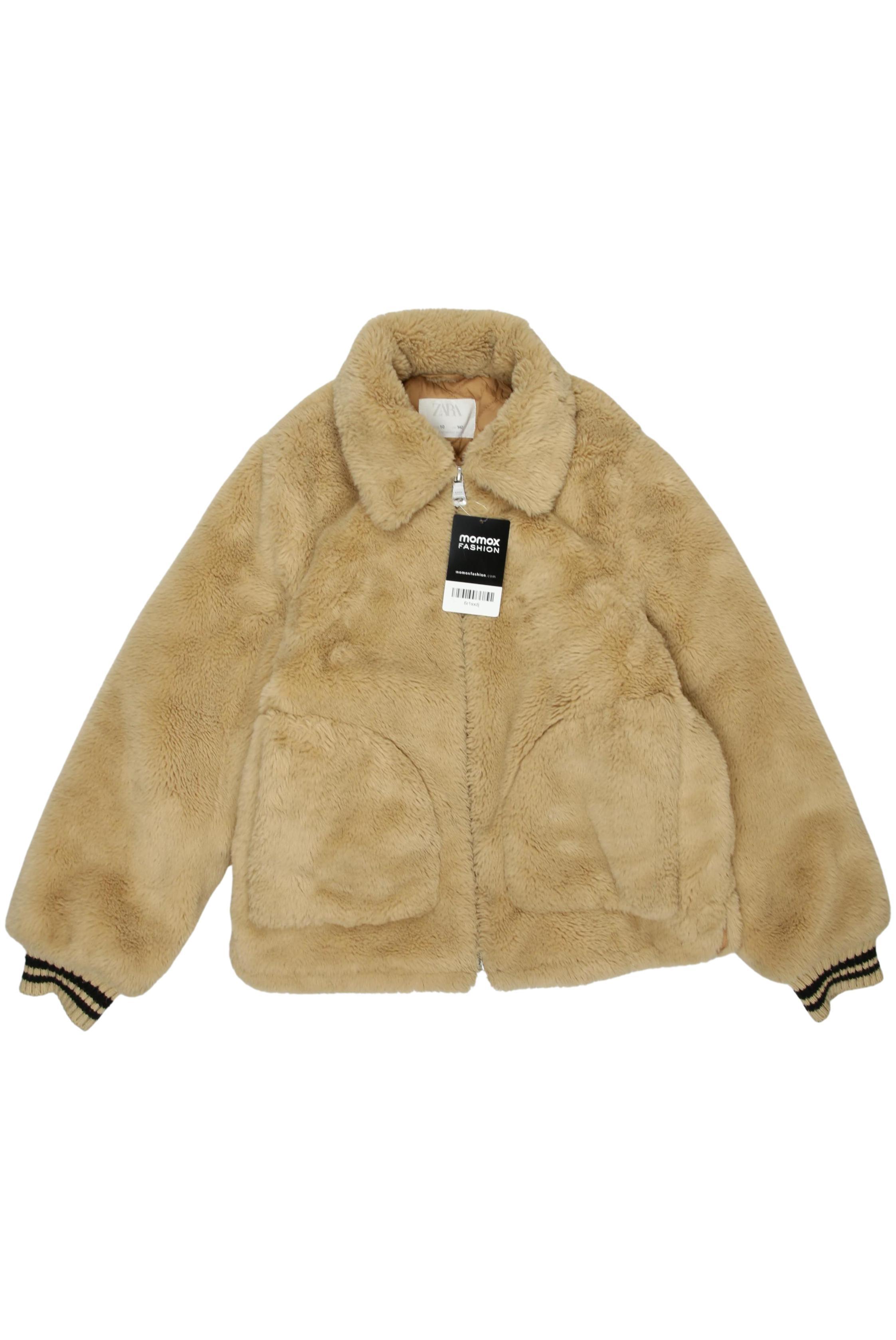 

Zara Damen Jacke, beige, Gr. 140