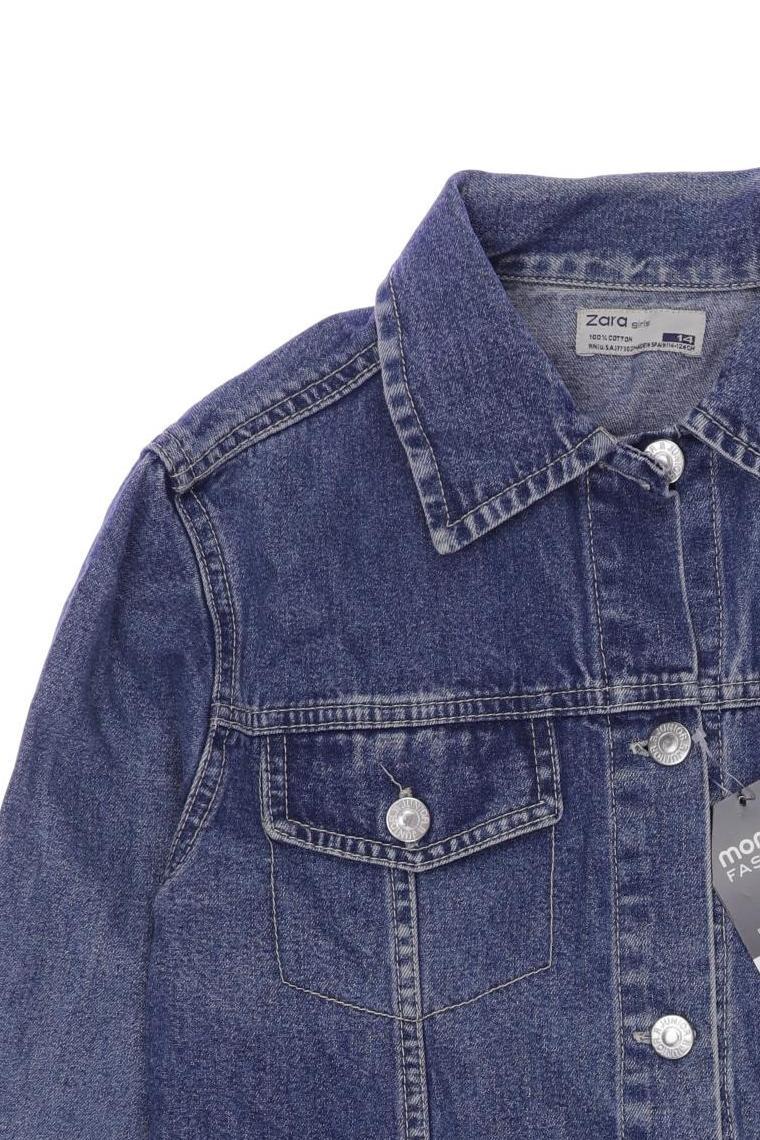 Thumbnail - Zara Mädchen Jacke, blau, Gr. 164
