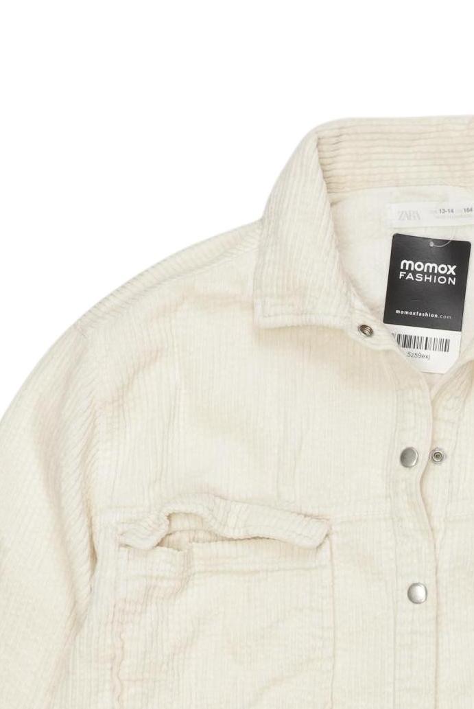 Thumbnail - Zara Mädchen Jacke, cremeweiß, Gr. 164