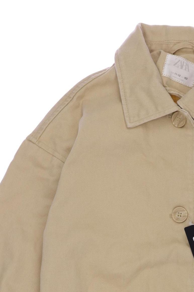 Thumbnail - Zara Mädchen Jacke, beige, Gr. 152