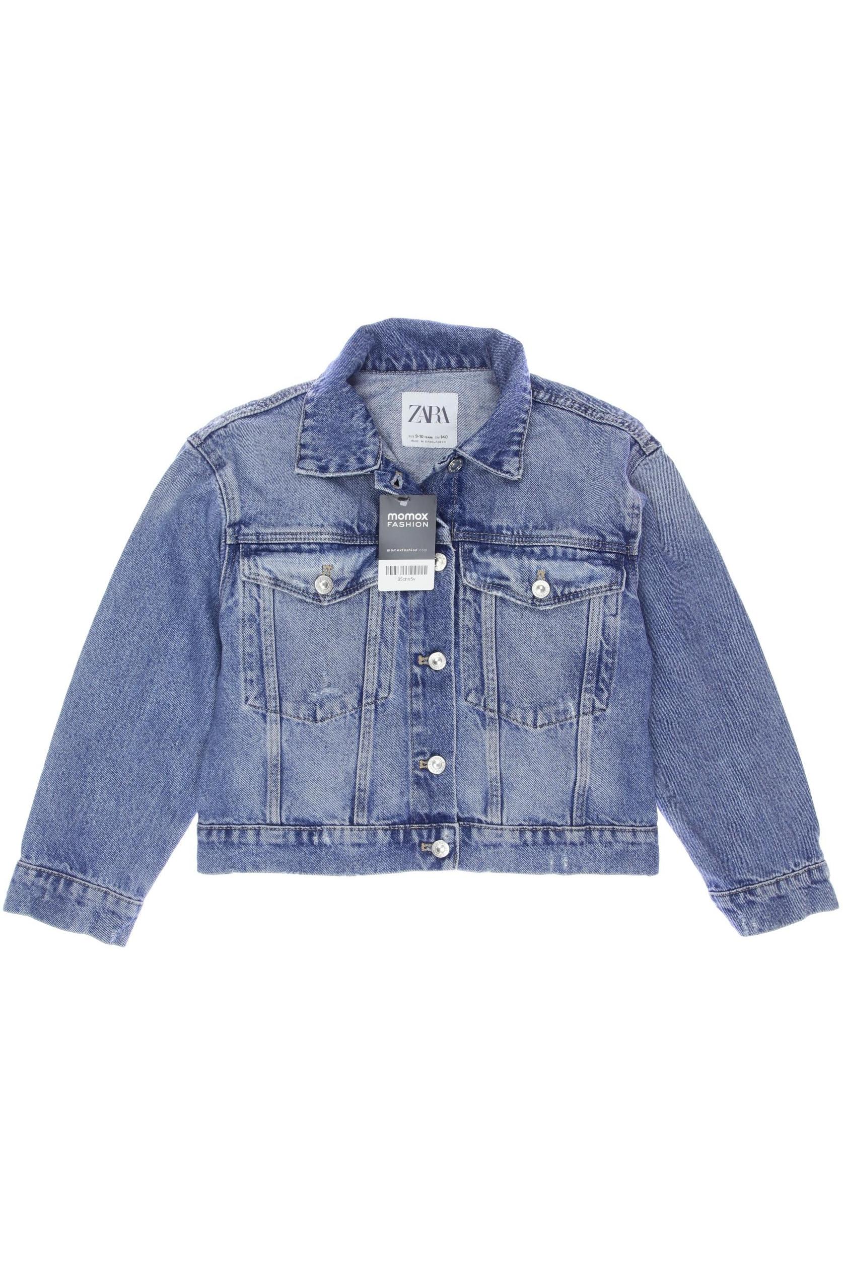 

Zara Damen Jacke, blau, Gr. 140