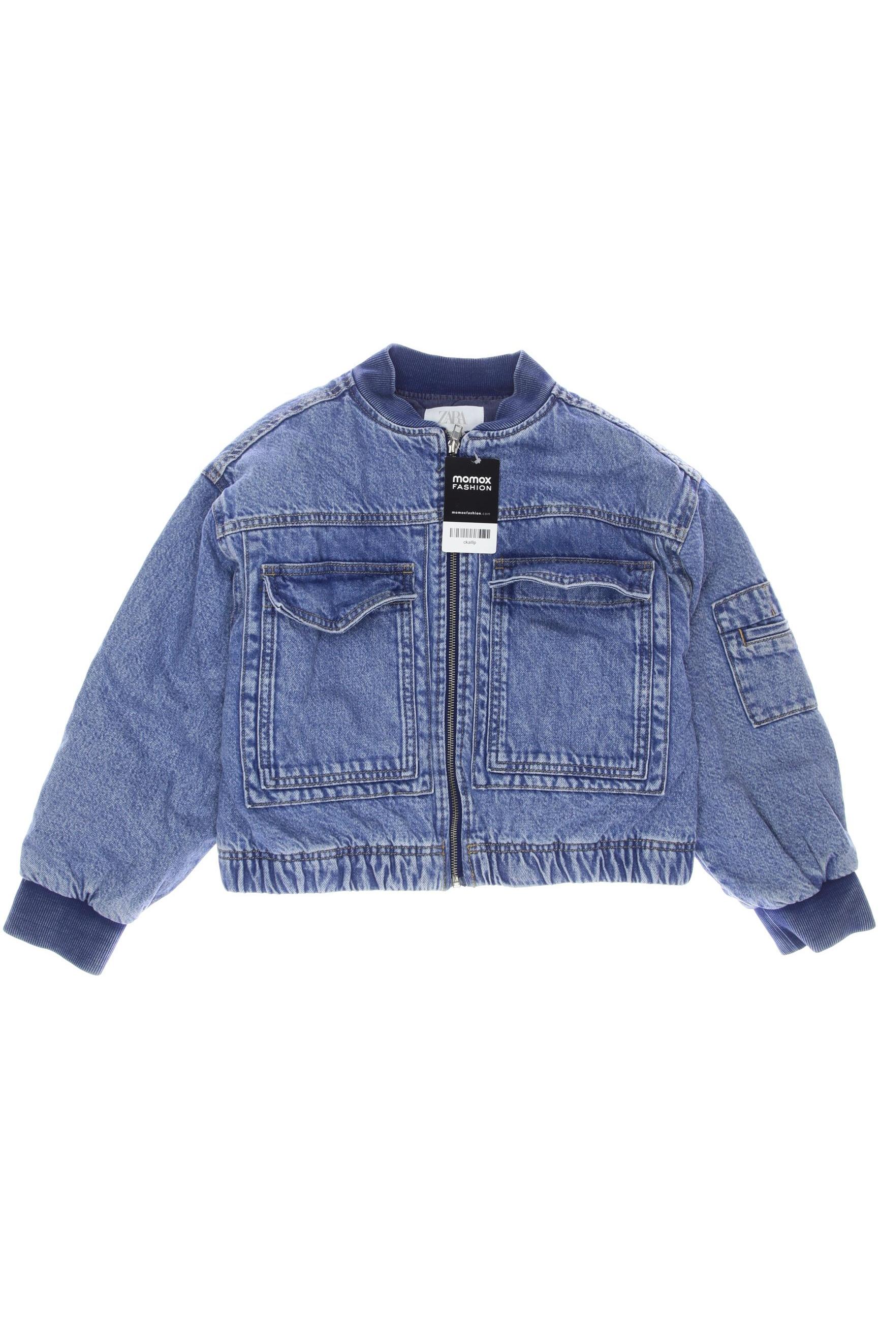 

Zara Damen Jacke, blau, Gr. 140