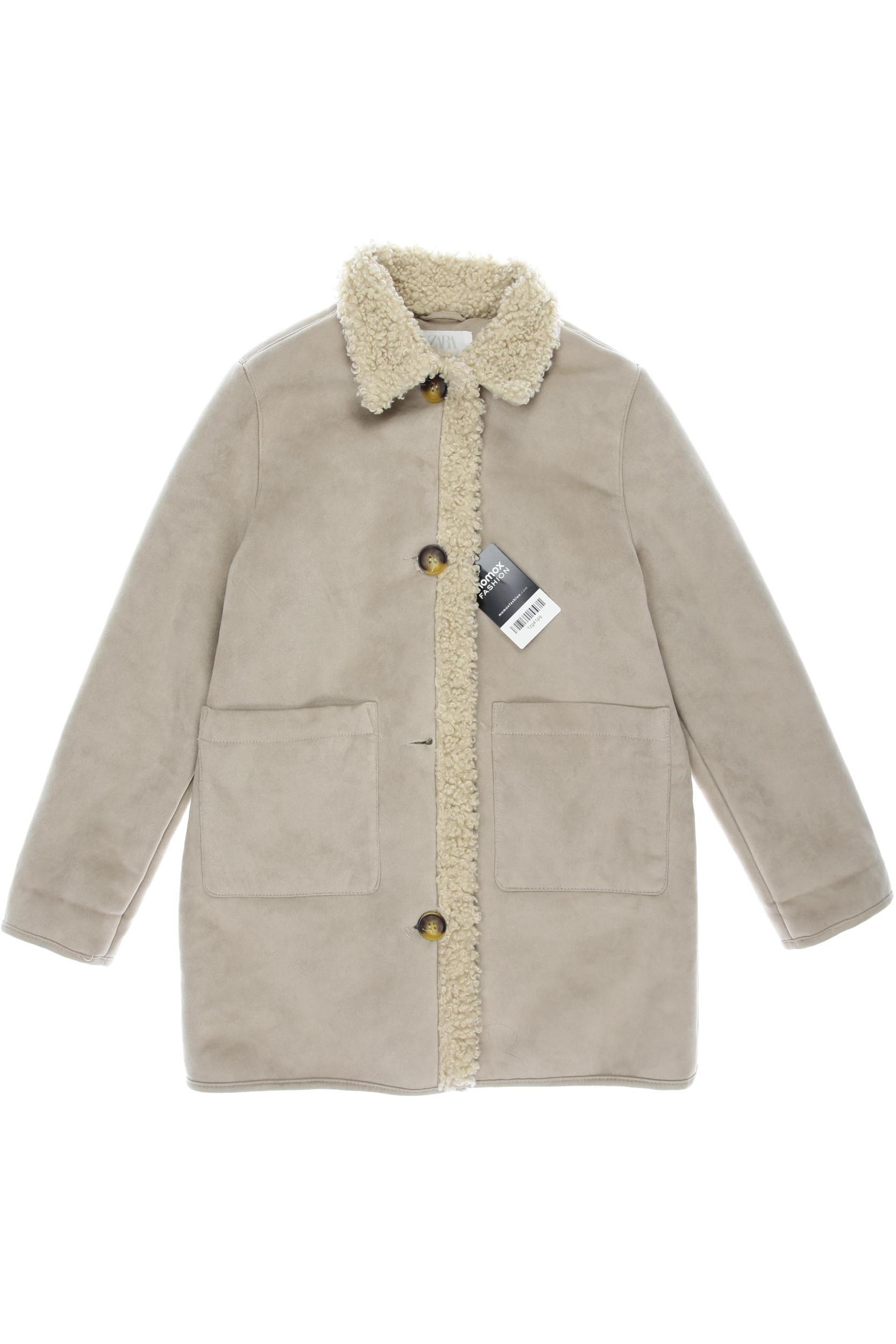 

Zara Damen Jacke, beige, Gr. 140