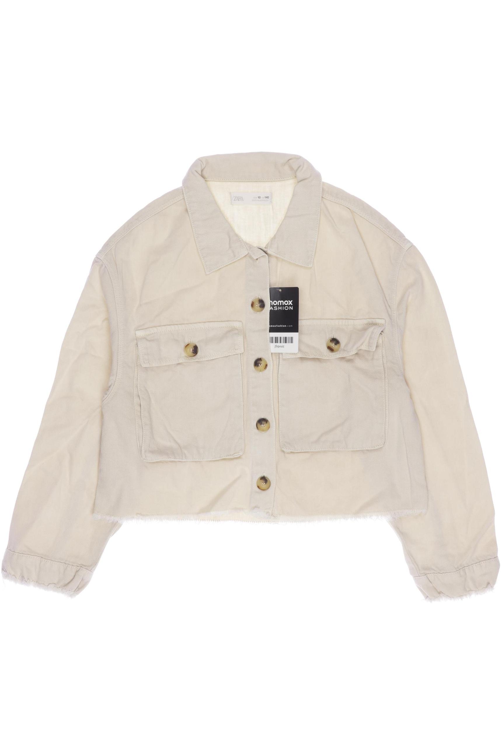 

Zara Damen Jacke, beige, Gr. 140