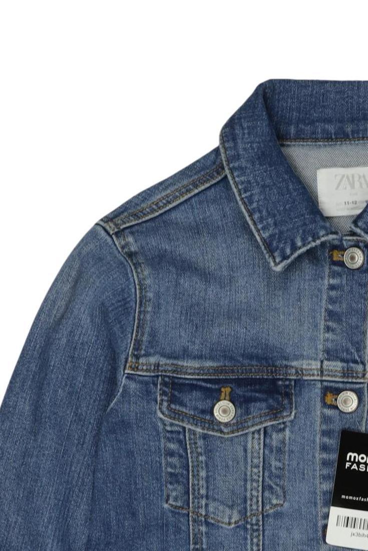 Thumbnail - Zara Mädchen Jacke, blau, Gr. 152