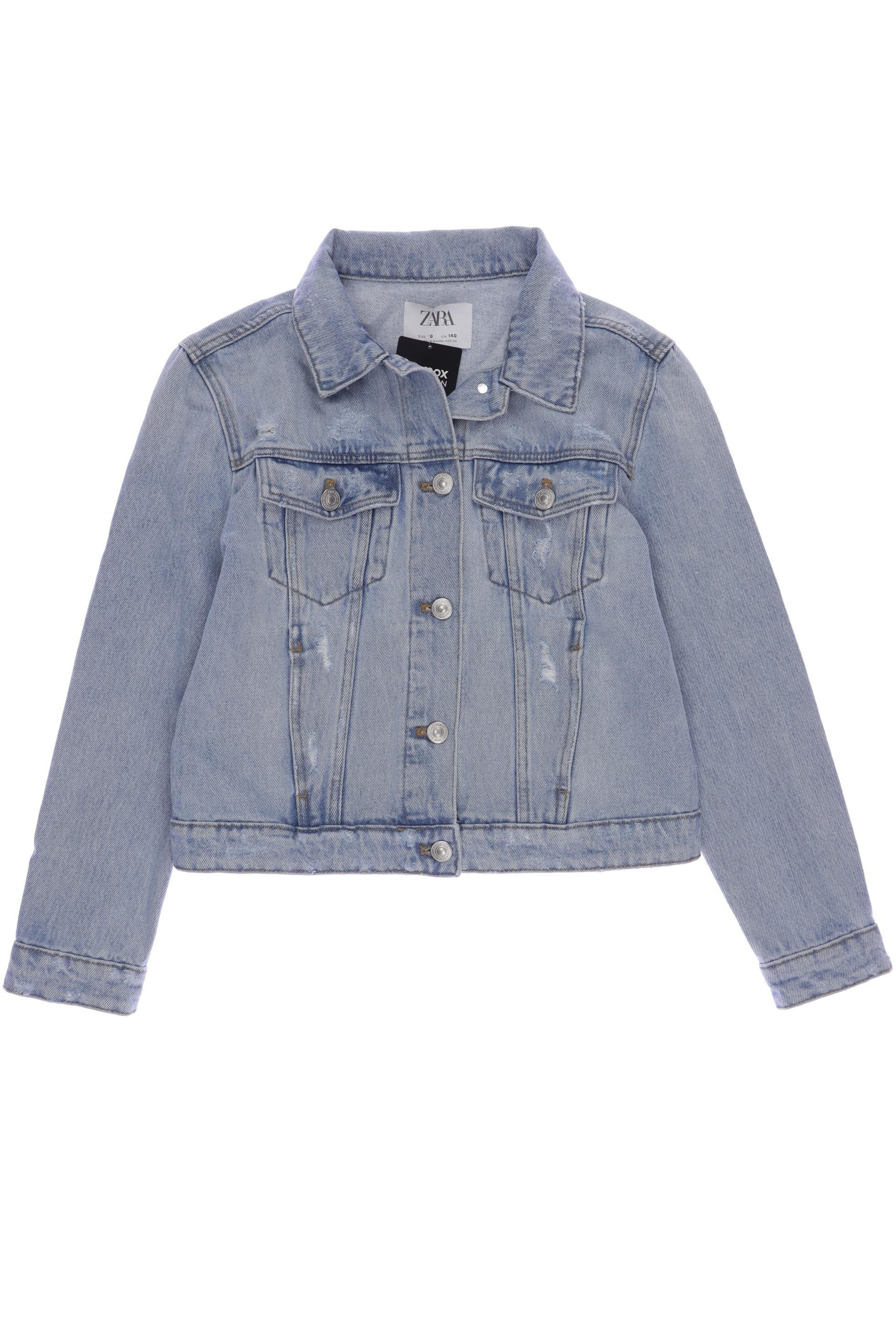 

ZARA Mädchen Jacke, hellblau