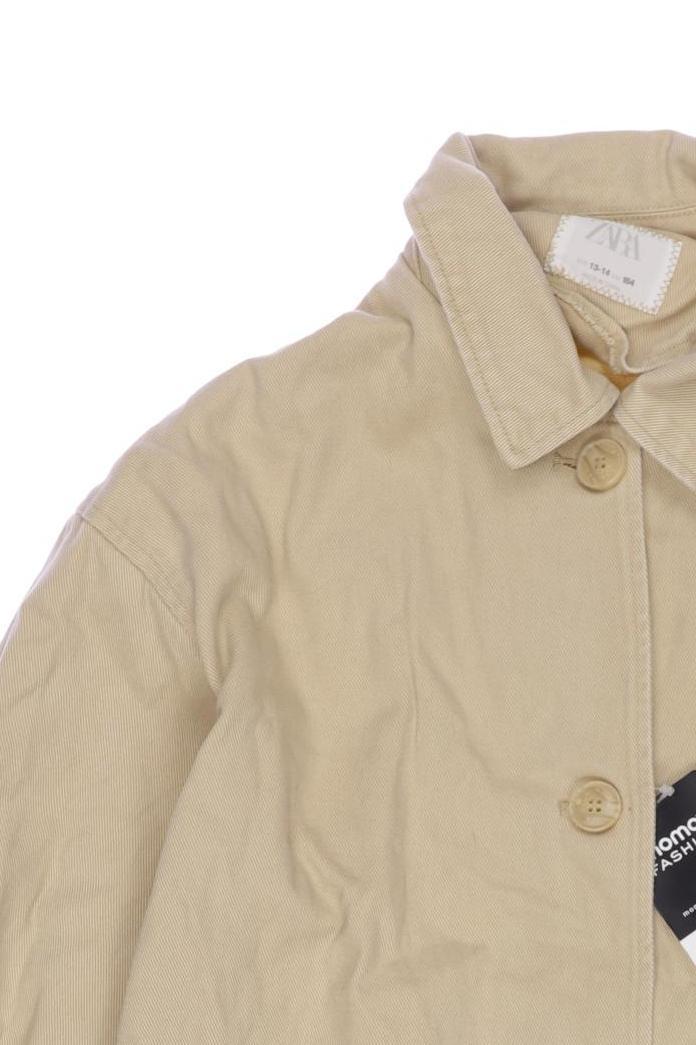 Thumbnail - Zara Mädchen Jacke, beige, Gr. 164