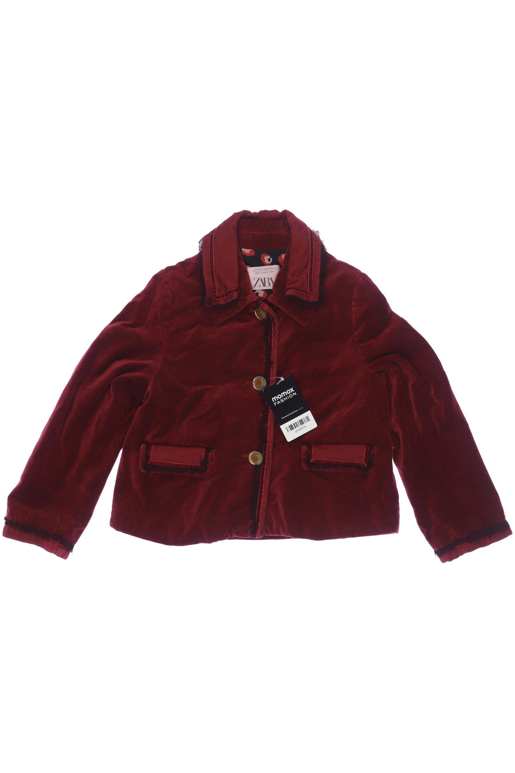 

Zara Damen Jacke, bordeaux, Gr. 134