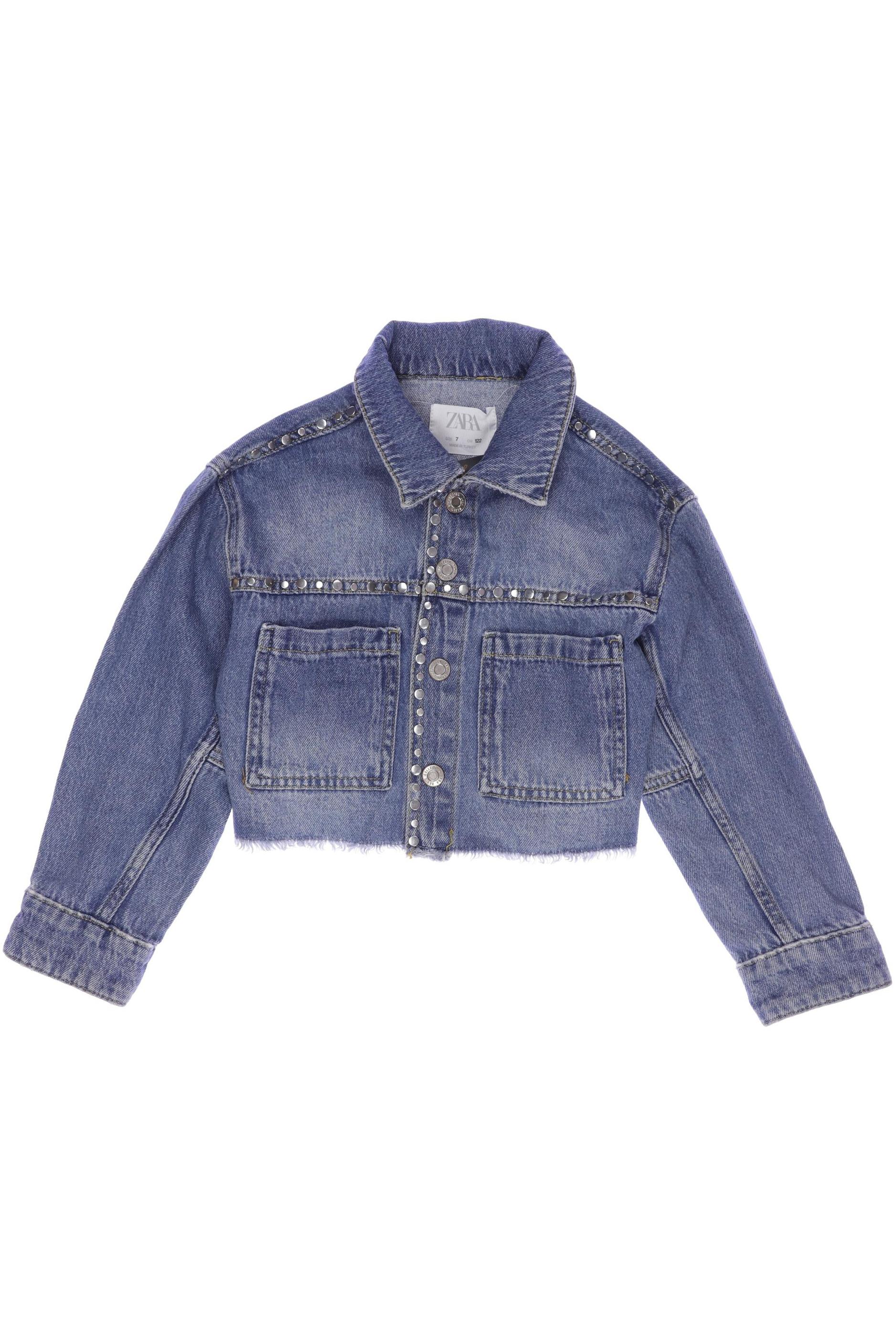 

Zara Damen Jacke, blau, Gr. 122
