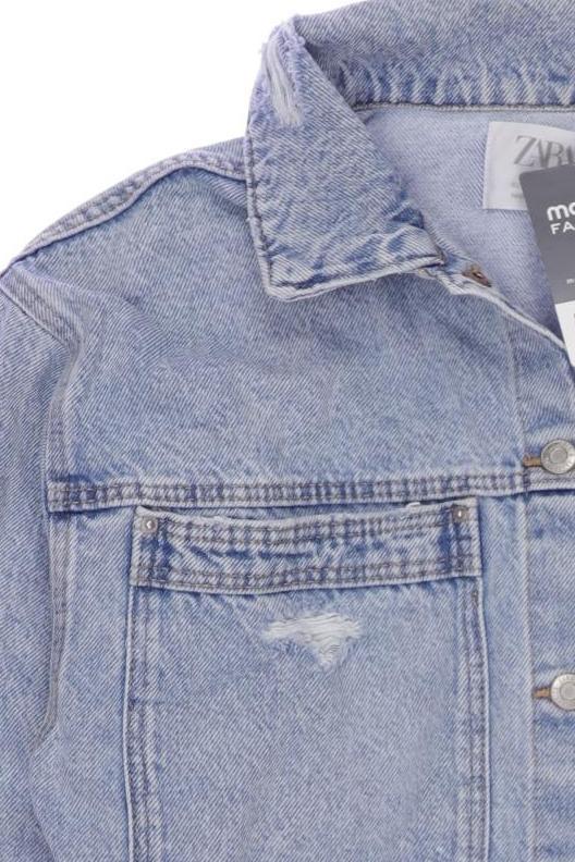 Thumbnail - Zara Mädchen Jacke, hellblau, Gr. 164