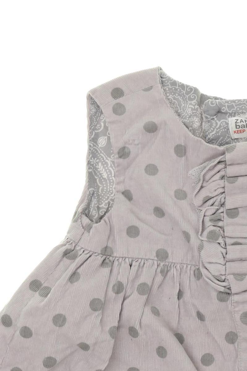 Thumbnail - Zara Mädchen Kleid, grau, Gr. 80