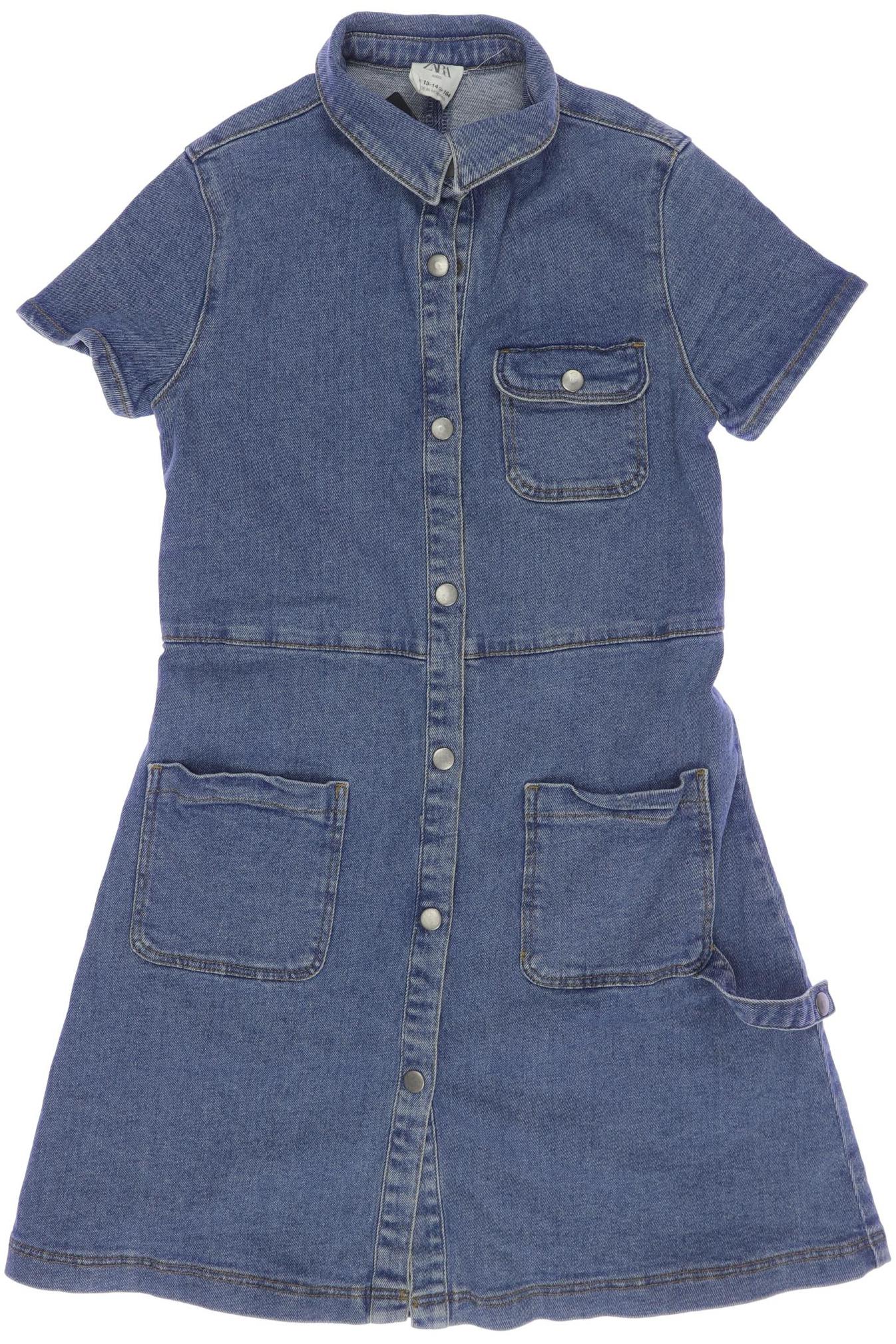 

Zara Damen Kleid, blau, Gr. 164
