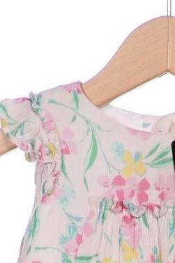 Thumbnail - Zara Mädchen Kleid, mehrfarbig, Gr. 74